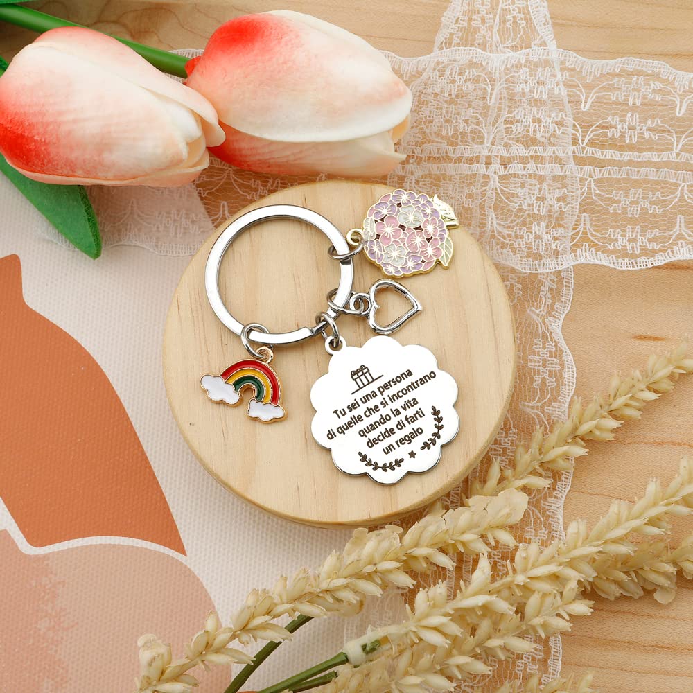 BOMEON Regalo Amica,Regali Migliore Per Amica,Portachiavi Amicizia,Idee Regalo Donna Amica,Regalo Amica Natale,Regalo Amica Speciale,Idee Regalo Originali Per Amica