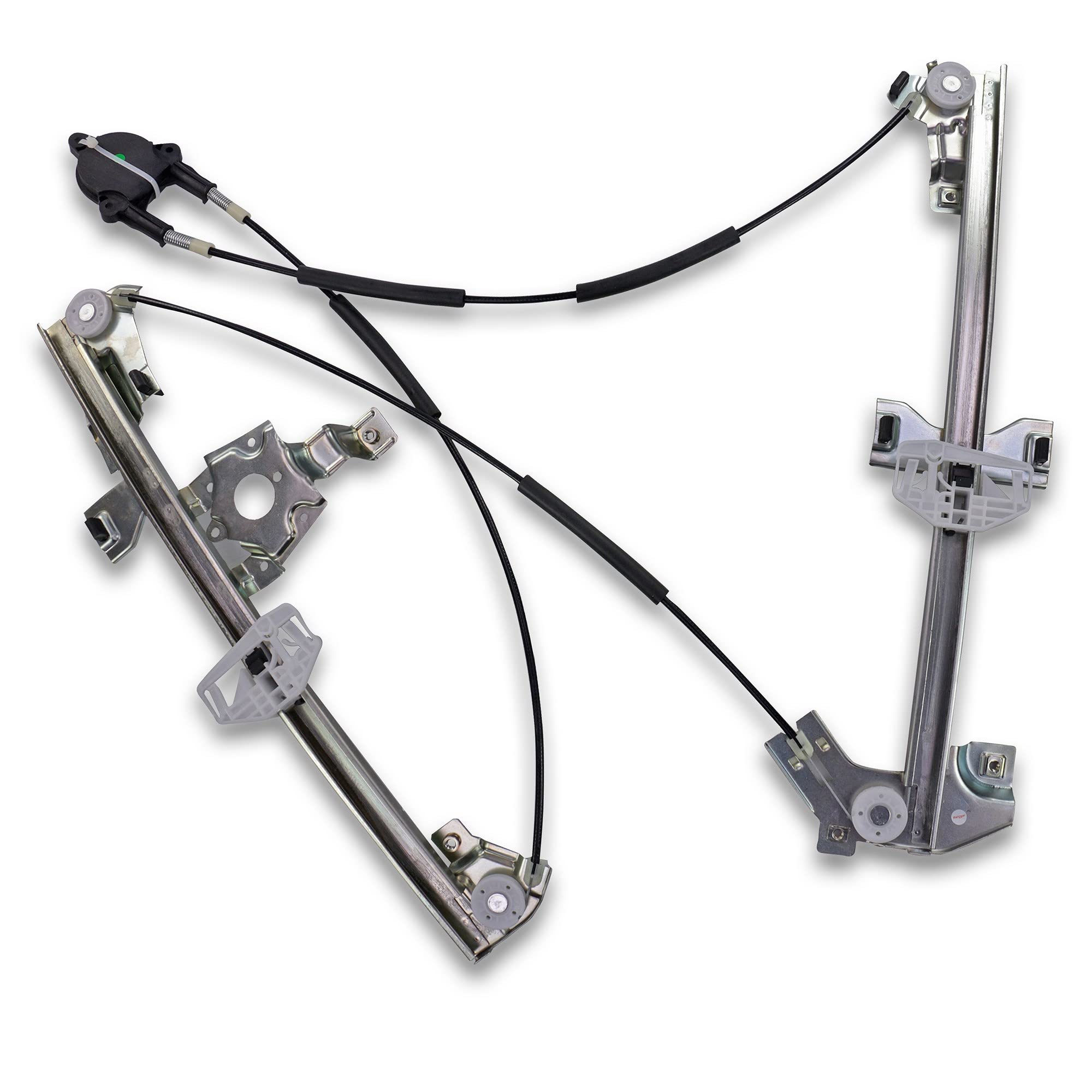 BESTPRICE 1x Elevalunas eléctrico delantero izquierdo sin motor eléctrico Compatible con CITROËN BERLINGO (MF_, GJK_, GFK_, M_), PEUGEOT PARTNER (5_, G_), PARTNER furgoneta/salón grande (5_, G_)