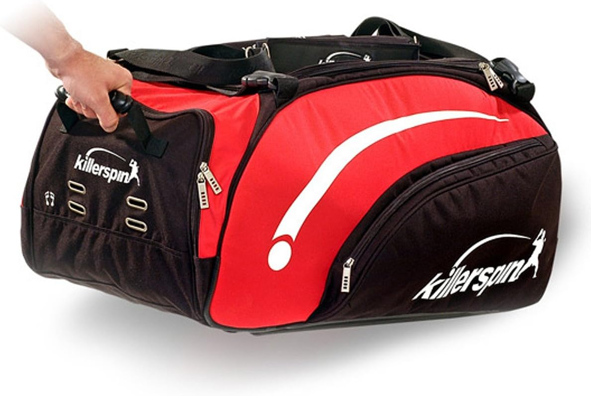 Killerspin Table Tennis Travel Bag with Wheels Sports & Outdoors