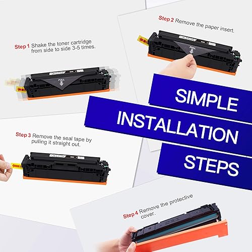 Miniatura 5 de GPC Image Cartucho de tóner de repuesto compatible para Canon 054H 054 CRG-054 para usar con Canon Color ImageCLASS MF644Cdw MF642Cdw LBP622Cdw