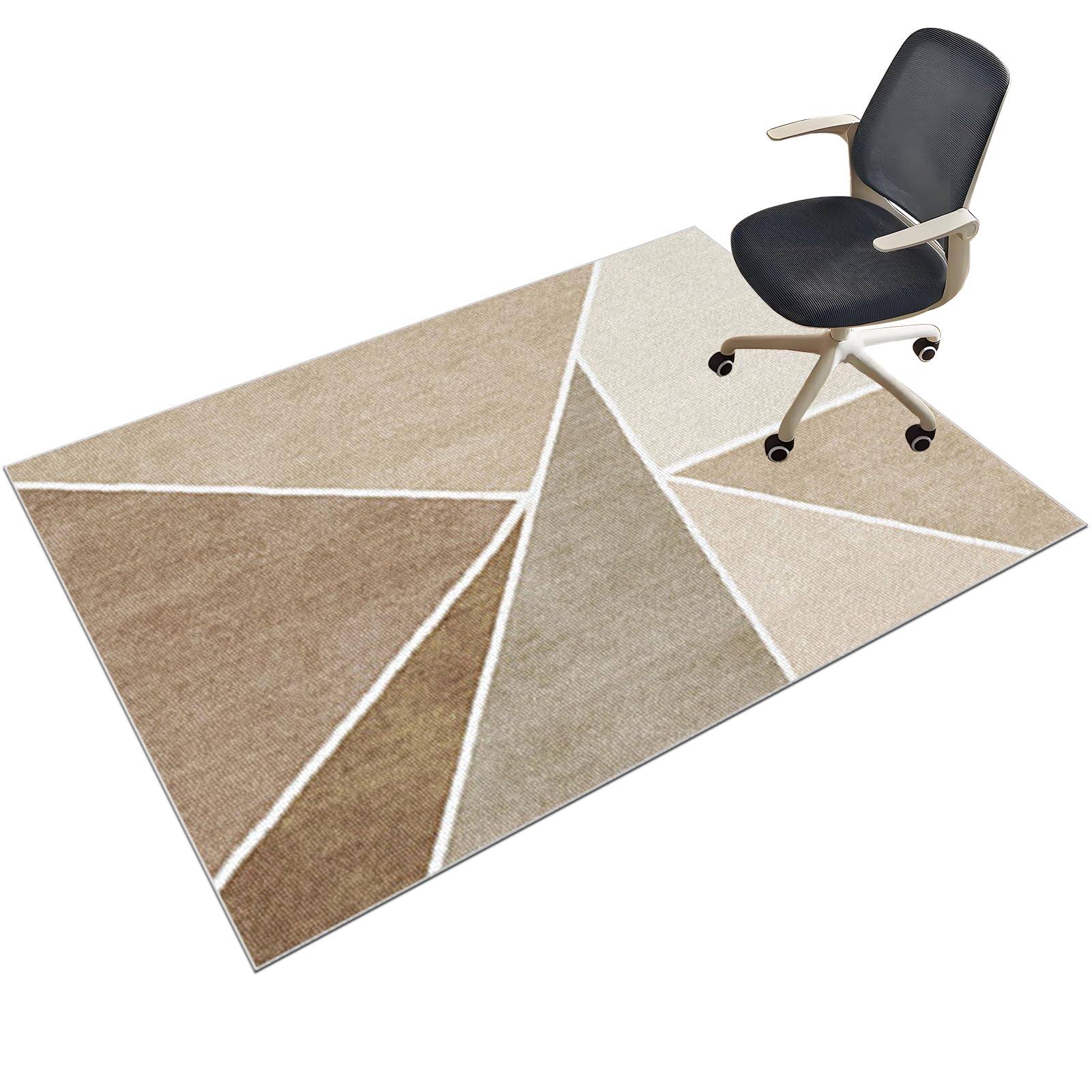 Dywan Krzesło biurowe do gier Wielofunkcyjne krzesło ochronne do domu prostokątny antypoślizgowy dywanik ochronny do parkietu, płytek i podłóg 160 x 180 cm