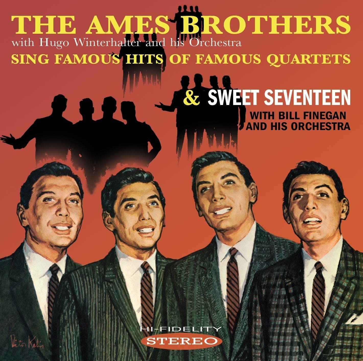Sing Famous Hits Of Famous Quartets / Sweet Seventeen