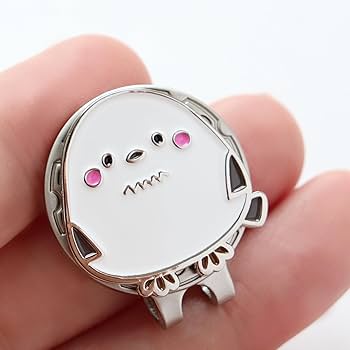 Amazon | ゴルフマーカー シマエナガ ハットクリップ マグネット