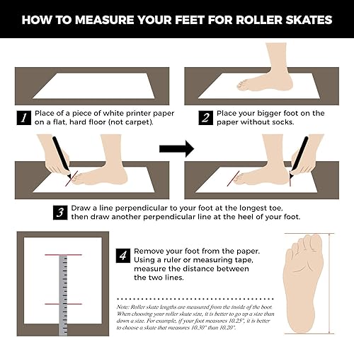 Miniatura 7 de Skate Gear Sparkly Patines retro de cuatro ruedas