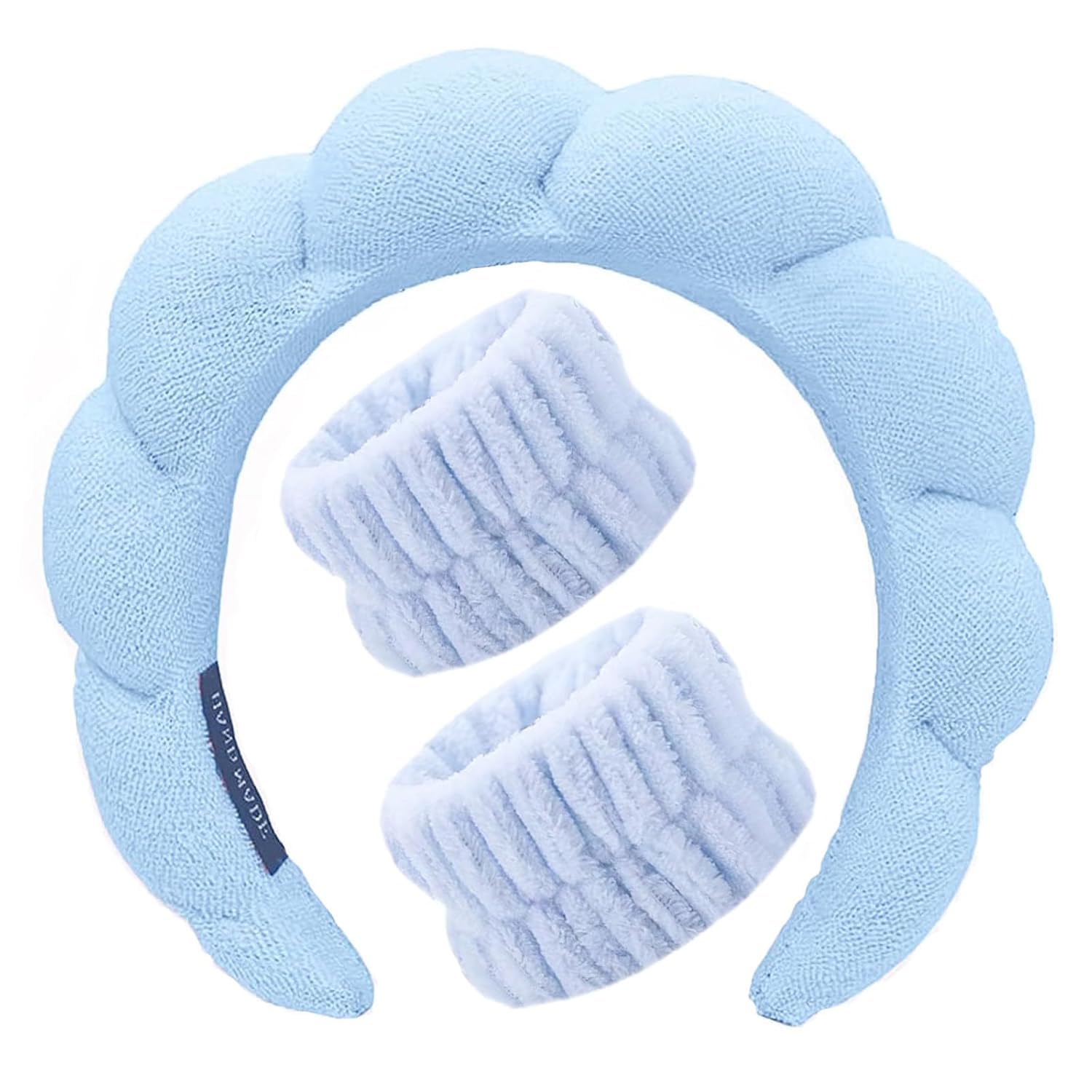Lecherous Headbands for Women - Spa Headband and Wristband Set - Headband for Washing Face,Facial Mask,Makeup and Skin Care,Gifts for Women and Teen Girl Gifts Trendy Stuff-image-25