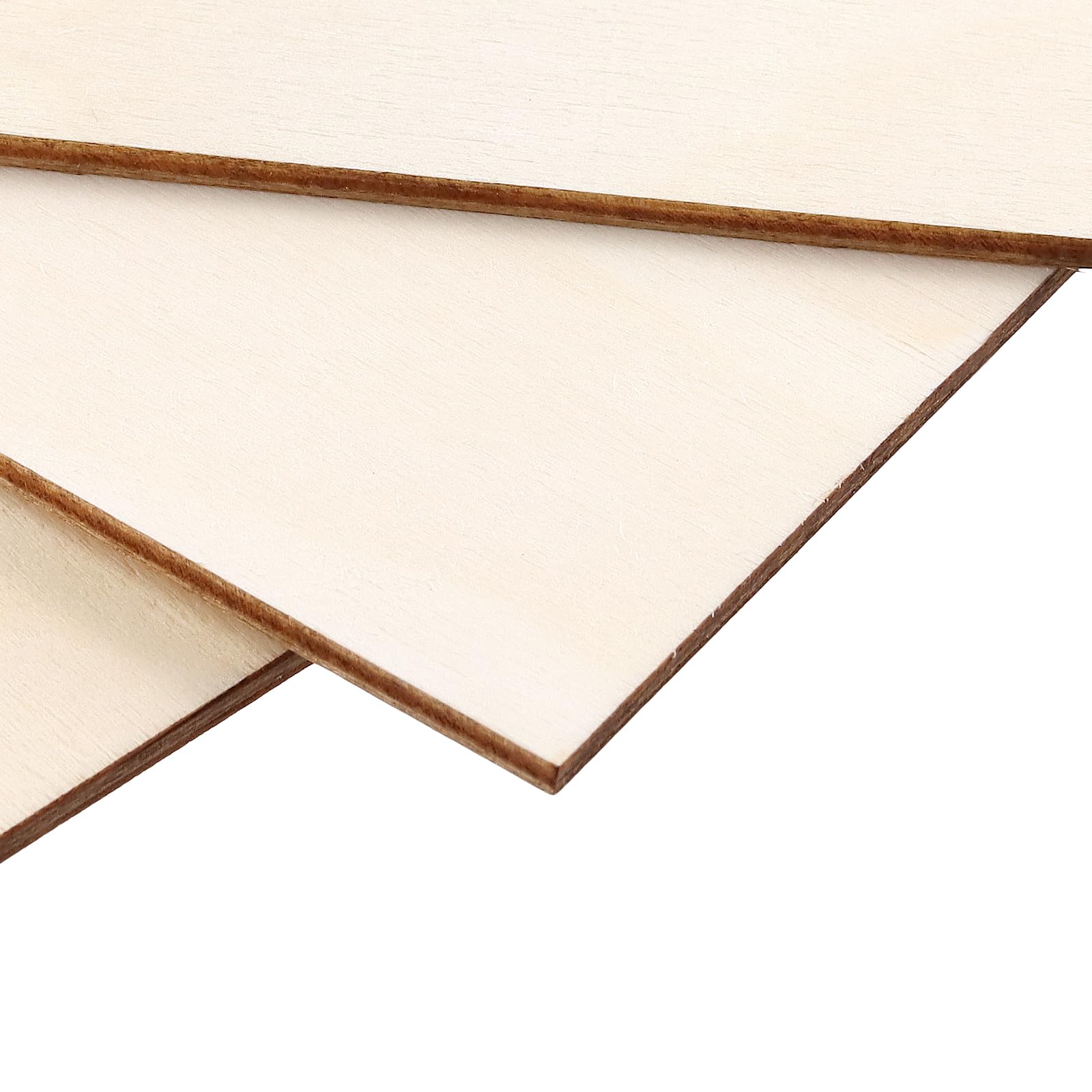 FUNSUEI 20 sztuk sklejki 3 mm, arkusz sklejki A4, 300 x 210 mm, drewniane p?yty do majsterkowania, dekoracji