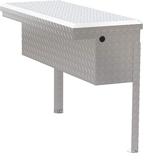 Miniatura 6 de UWS EC30361 Caja de herramientas lateral de aluminio de pared pesada de 36 pulgadas con perfil bajo, tapa rígida