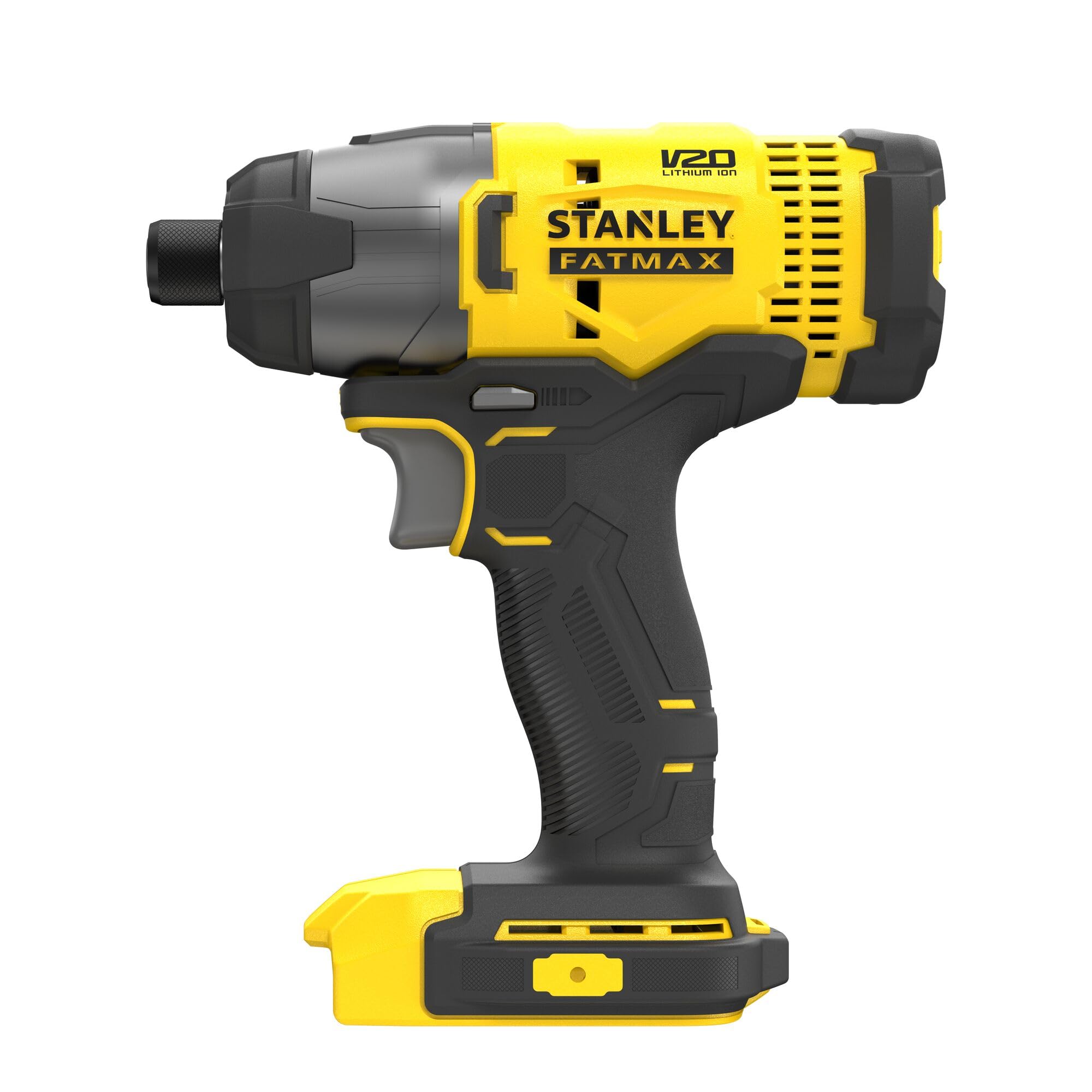 STANLEY FATMAX SFMCK465D2T-QW Kit combinado V20, 18 V, Incluye Taladro Percutor a Batería, Atornillador de Impacto a Batería, 2 Baterías de Iones de Litio de 2.0 Ah, 1 Cargador, 1 Caja TSTAK