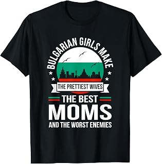 Funny Bulgaria Girls Flag Roots Bulgaria Bulgarian T-Shirt