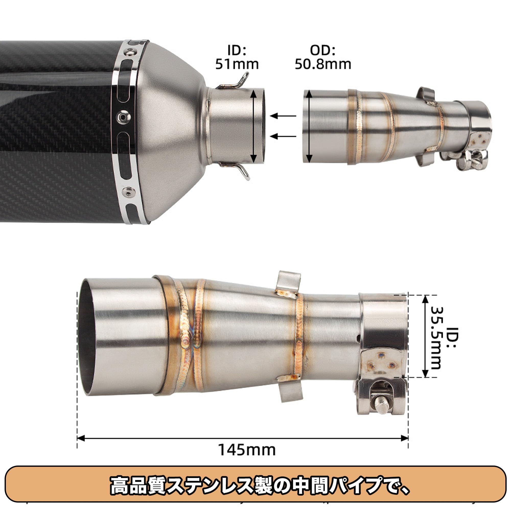 Amazon | 【MOTOR KANTO】 Kawasaki用マフラー ニンジャ250 Z250