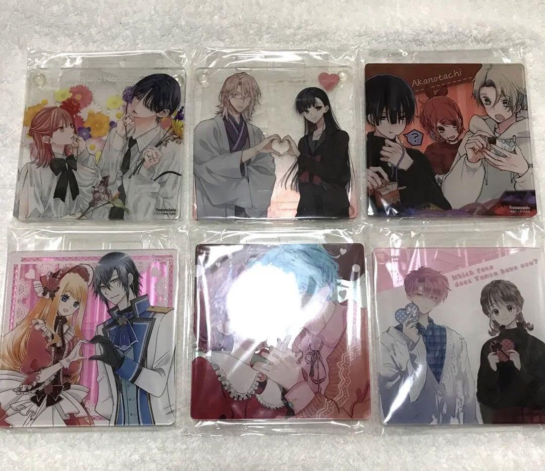 花とゆめ&LaLa バレンタイン・ホワイトデーフェア アクリルコースター全6種