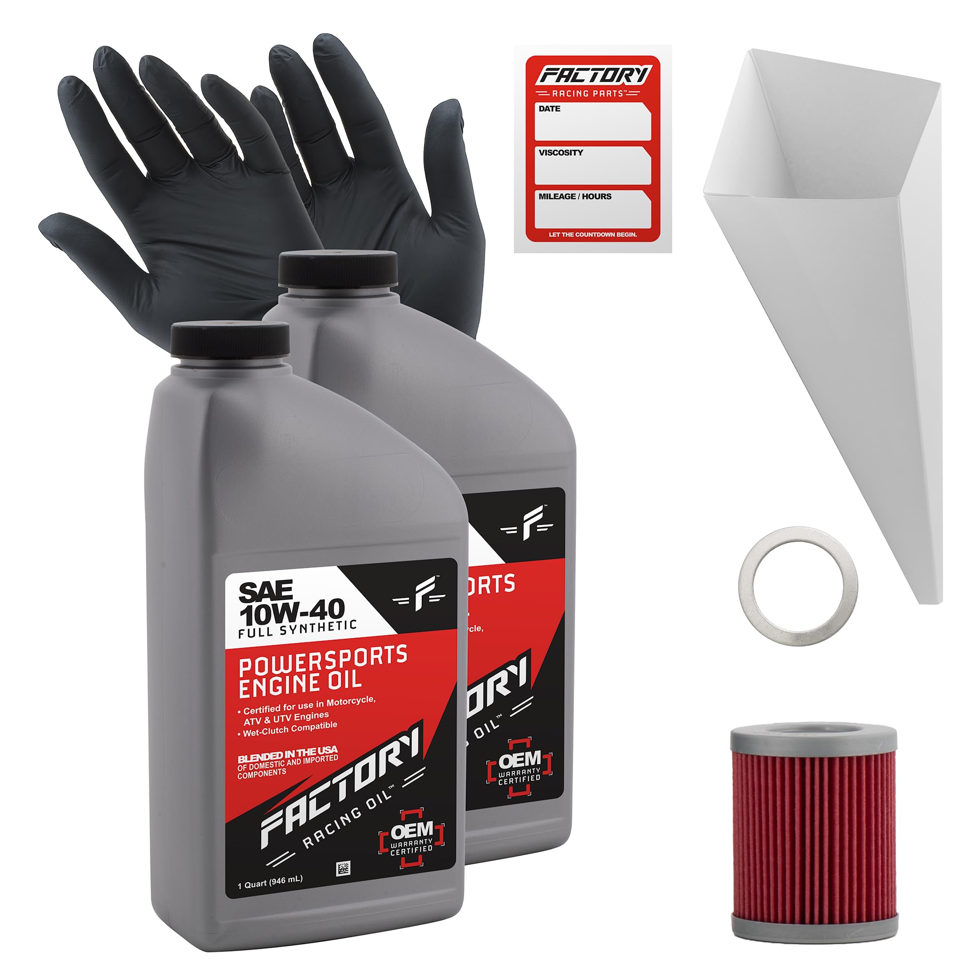 Amazon.com: Factory Racing Parts Oil Change Kit compatible