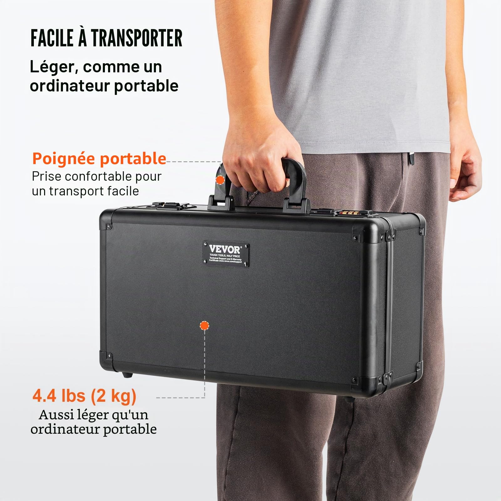 VEVOR Boîte de rangement pour cartes gradées, 4 emplacements, étui de transport pour cartes de sport gradées, séparateurs en mousse, verrou à code, pour 120 PSA, 84 BGS, 96 SGC cartes, 428 top loaders