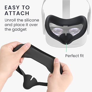 Amazon | kwmobile 対応: Apple Vision Pro フェイスカバー - VR