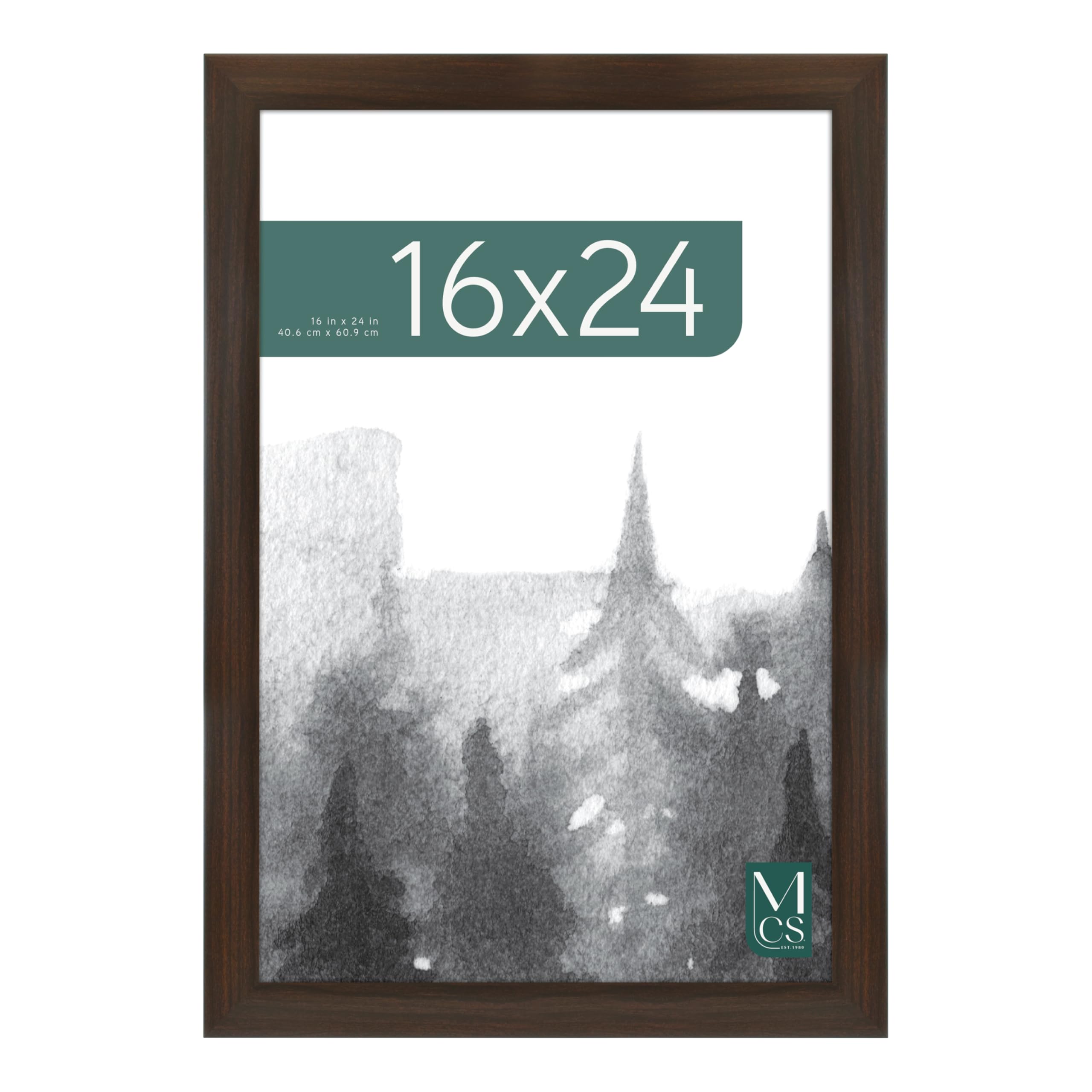 Amazon.com - MCS Museum Poster Frame 16x24 Espresso Woodgrain