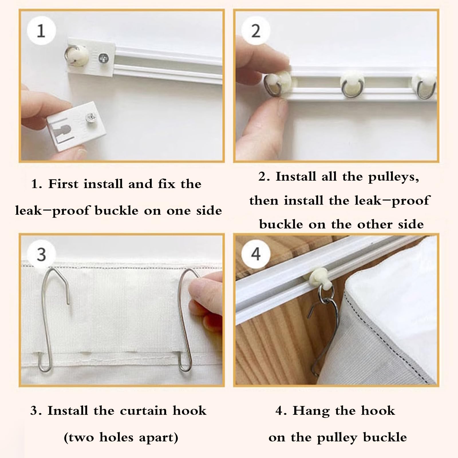 Tende Per Armadietti Corte E Impermeabili, Tenda Antipolvere Per Scarpiera Libreria Con Autoadesiva Binario, Tende Per Armadietti Per Armadio/Bagno/Mobile Lavatrice(B,Track W80cm/Curtain H180cm