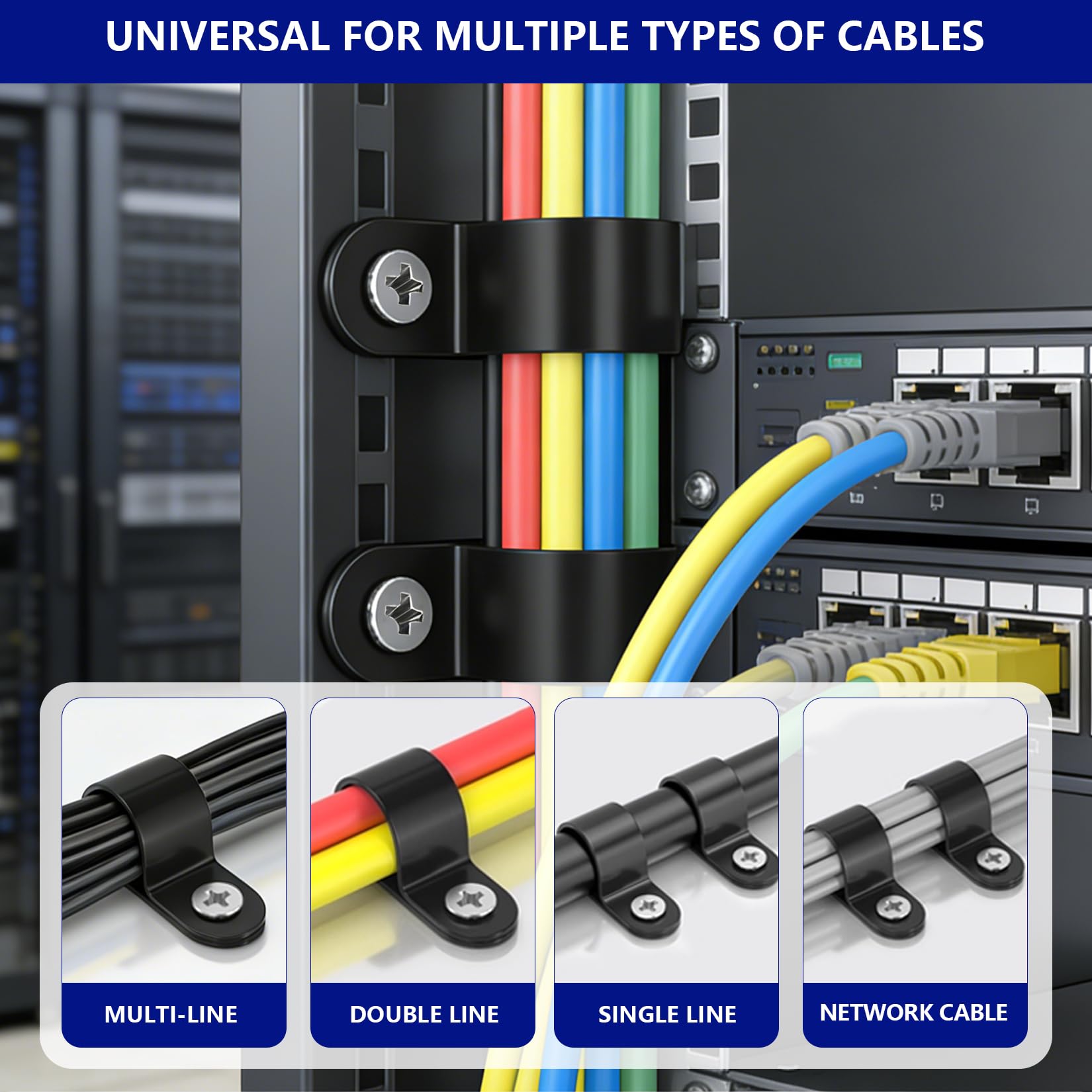 330 Cable Clips - Organize Wires & Cables -7
