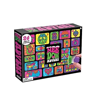 Amazon.com: Schylling NeeDoh Squishmas Advent Calendar - 24
