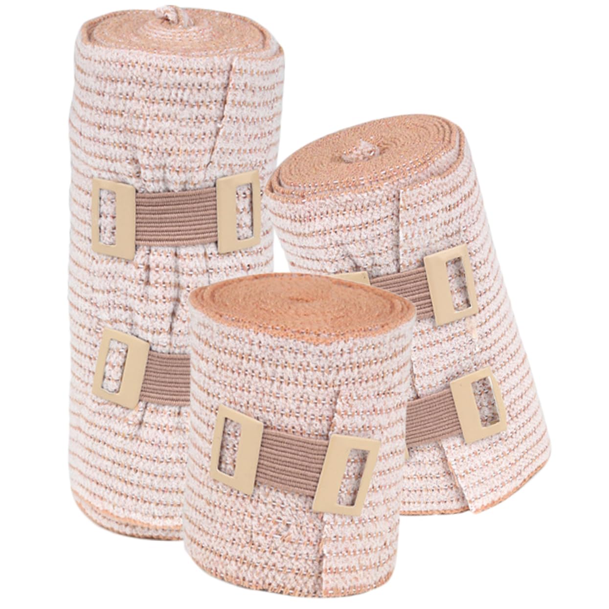 TOVINANNA 3pcs Compression Wraps for Legs Paper Tape Foot Tape Sports Tape Tape Calf Self Leg Wraps Head Wraps Cotton