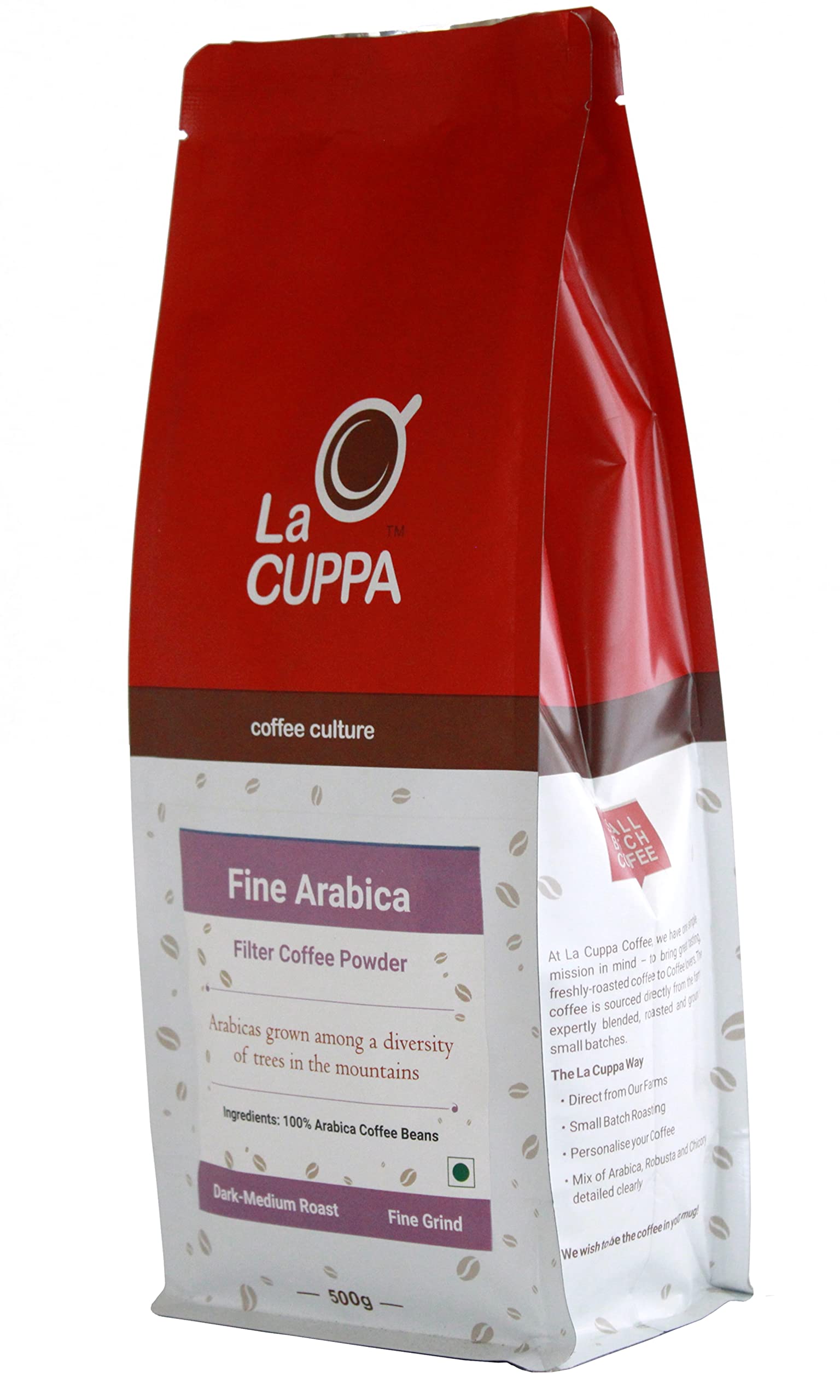 La Cuppa Fine Arabica - Filter Coffee Powder (500 gm) (B09799FTDR) Amazon Price History, Amazon Price Tracker
