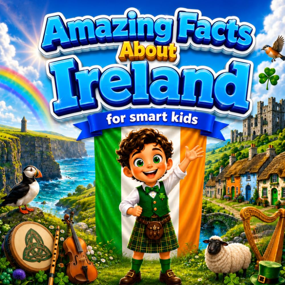Amazing Facts About Ireland for Smart Kids: A Collection of Interesting Facts and Trivia About Ireland For Kids, Everything Young Readers Should Know ... Wildlife, Traditions, Culture, and More