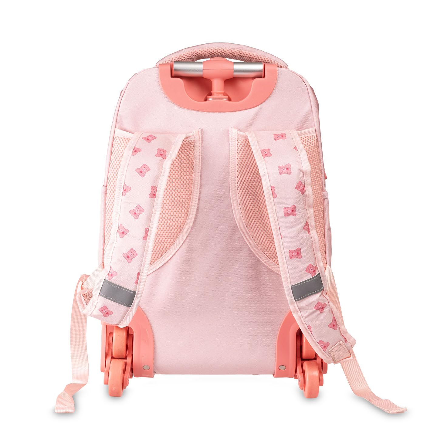Colourbook Zaino Trolley Scuola Elementare Bambina Coccolotti Rosa 33 Litri Con Gadget Love Tell 3 Scomparti Schienale Ergonomico Ruote Silenziose Rinforzato