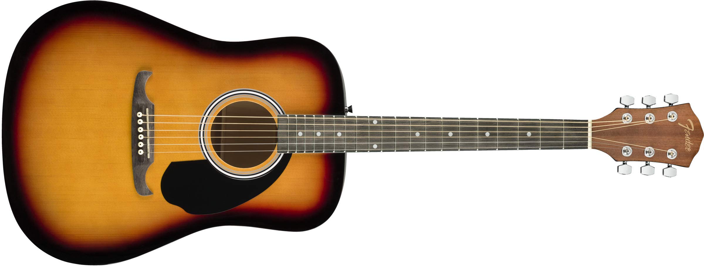 FENDER FA-125 SB DREADNOUGHT CHITARRA ACUSTICA COLORE SUNBURST COMPLETA DI BORSA + TRACOLLA + ACCORDATORE A CLIP