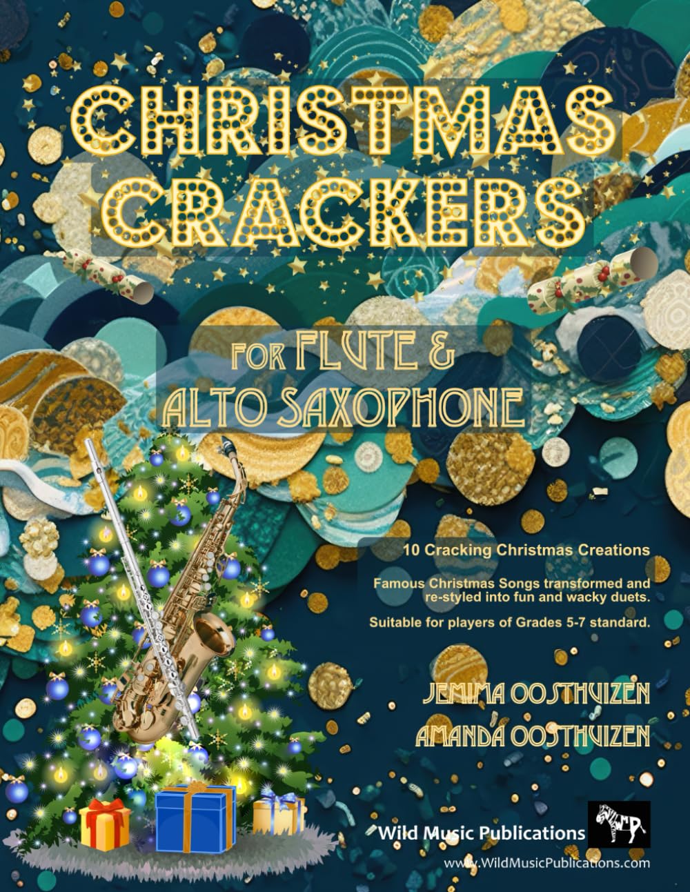 Christmas Crackers for Flute and Alto Saxophone: 10 Cracking Christmas Numbers transformed from noble christmas carols into wacky duets, each in a ... ... Duets for Intermediate to Advanced Players)