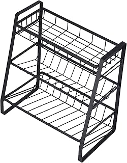 Mensola per spezie, portaspezie Vernice per Forno Angolo smussato di 45 Gradi per Bagno per casa per Cucina
