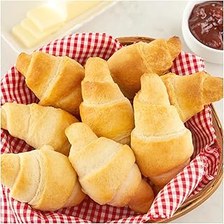 Dallas Distributing Ready-to-Bake Crescent Dough Rolls 8 oz – 8 Soft, Fl...