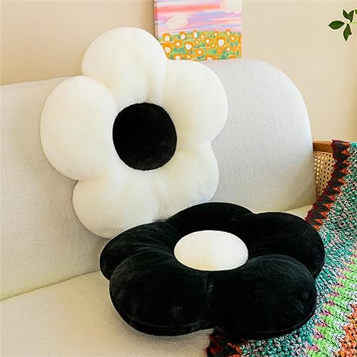 Miniatura 3 de CZQAGCL Cojín de cojín en forma de flor, cojín de asiento, bonita decoración de habitación, almohada de felpa para dormitorio o sofá (13.7 pulgadas,
