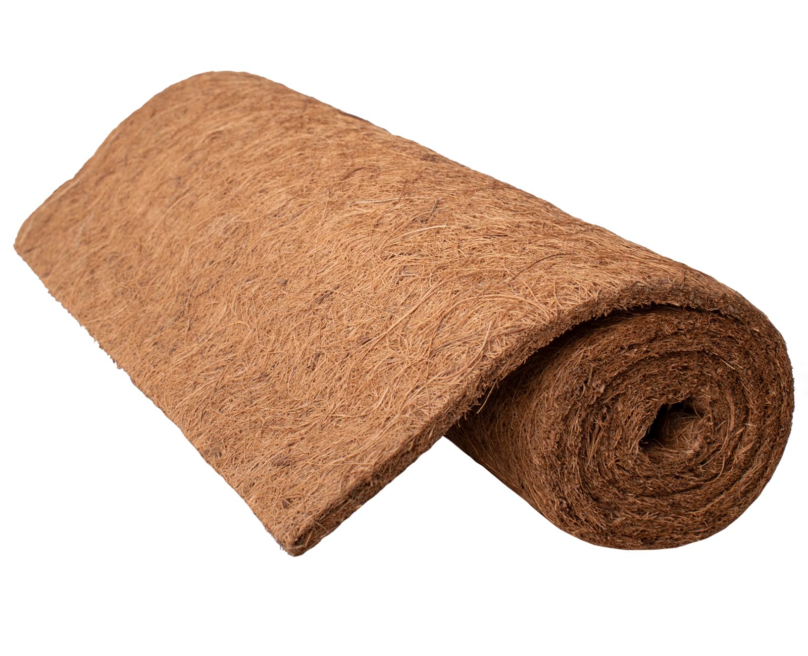 Coco Liner Roll, Coconut Fiber Liners for Planter Hanging Baskets Window Box, Natural Coconut Fiber Sheet Coir Mat Liner for Garden Decoration, Reptile Carpet, Snow Mat (100*40cm/40" x 16")