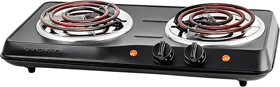 OVENTE Electric Countertop Double Burner OVENTE Electric Countertop Double Burner