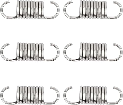 GUPO Muelles de repuesto para muebles de 2 pulgadas (6 piezas) para sofá reclinable, cama nido