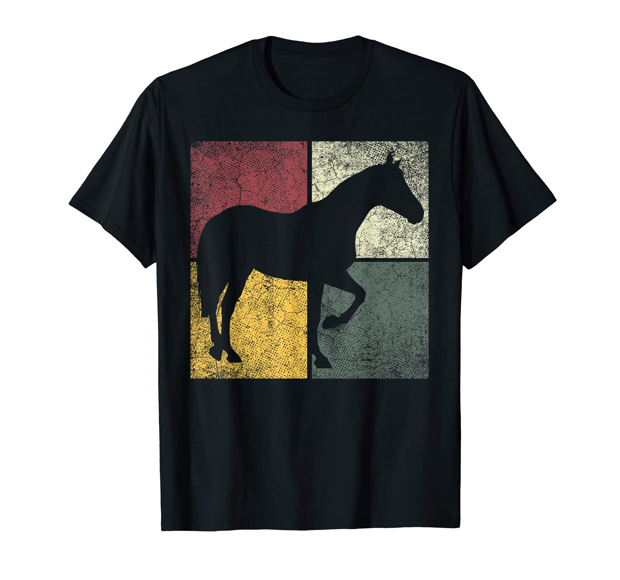 Horse Retro Style Vintage Shirt Men Women KidsMom Girl Gift T-ShirtOEKO-TEX STANDARD 100
