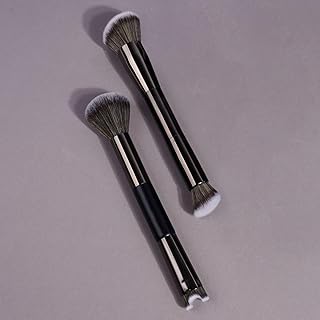 2 brochas de maquillaje de doble punta (pince...