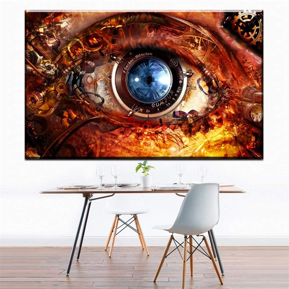 DIY 5D diamentowy obraz zestaw dla dorosłych dziecko pełne wiertło abstrakcyjne oczy okrągłe/kwadratowe wiertło haft krzyżykowy ręcznie wykonany kryształ górski diament sztuka haft duży rozmiar mozaika rękodzieło do dekoracji ścian domu 80 x 160 cm