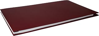 11x17 Pressboard Report Cover Binder with Metal Fastener. Large Format Document, Heavy-Duty 11x17 Folder for Paper Storage - Tattoo or Artwork Portfolio and Tabloid Binder for Blueprints - Aggie