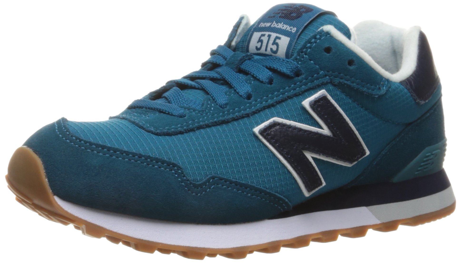 New Balance Women's 515 V1 Sneaker, Black/Prism Purple/Gold Rush, 6 M US — view 46