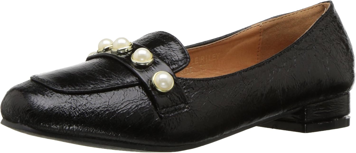 YOKI Women's Riley Shoe, Black, 9 M US
