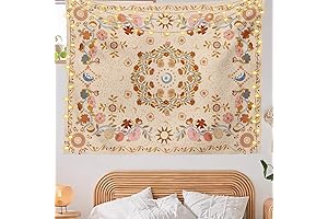 TTYQXZ Cream Tapestry Wall Hanging