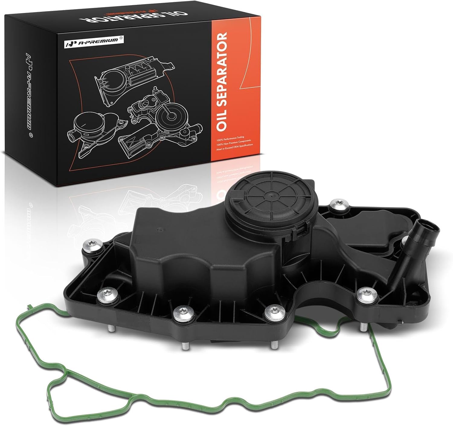 A-Premium Engine Crankcase Vent Valve Oil Separator Compatible with Mercedes-Benz X156 Series GLA250 2021, 2.0L