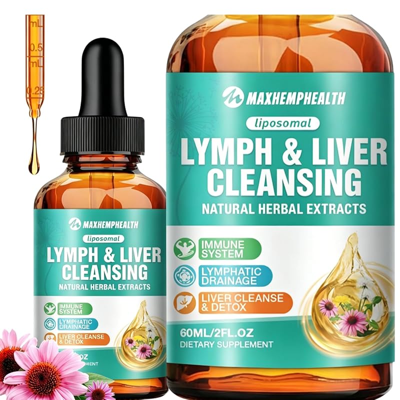 Maxhemphealth Suplemento Fitoterápico Líquido com Equinácea, Dente-de-leão, Cardo-mariano e Vitaminas – 60 mL