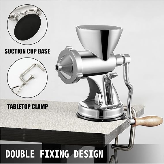 Manual Stainless Steel Wheatgrass Juicer Extractor Home Auger Slow Squeezer Vegetable Orange Juice Press Portable Blender