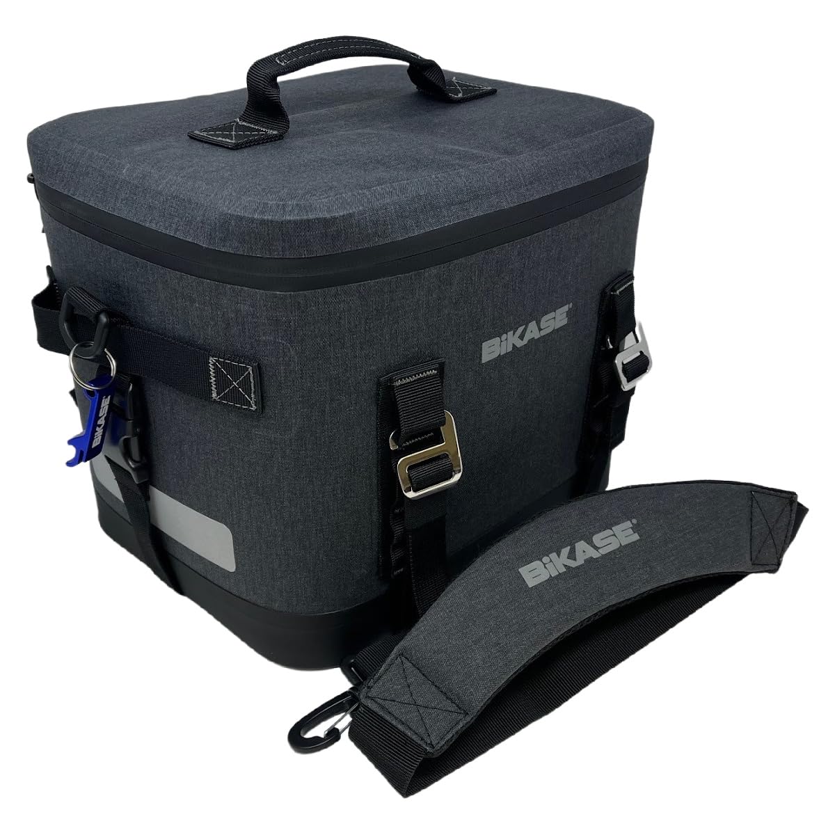 CoolKASE Mountable Cooler for Your Ride! The CoolKASE is a Soft Cooler That is mountable to The Front or Rear Rack of a Bicycle, ATV’s, Scooters, Kayaks, and Other Forms of Transportation.
