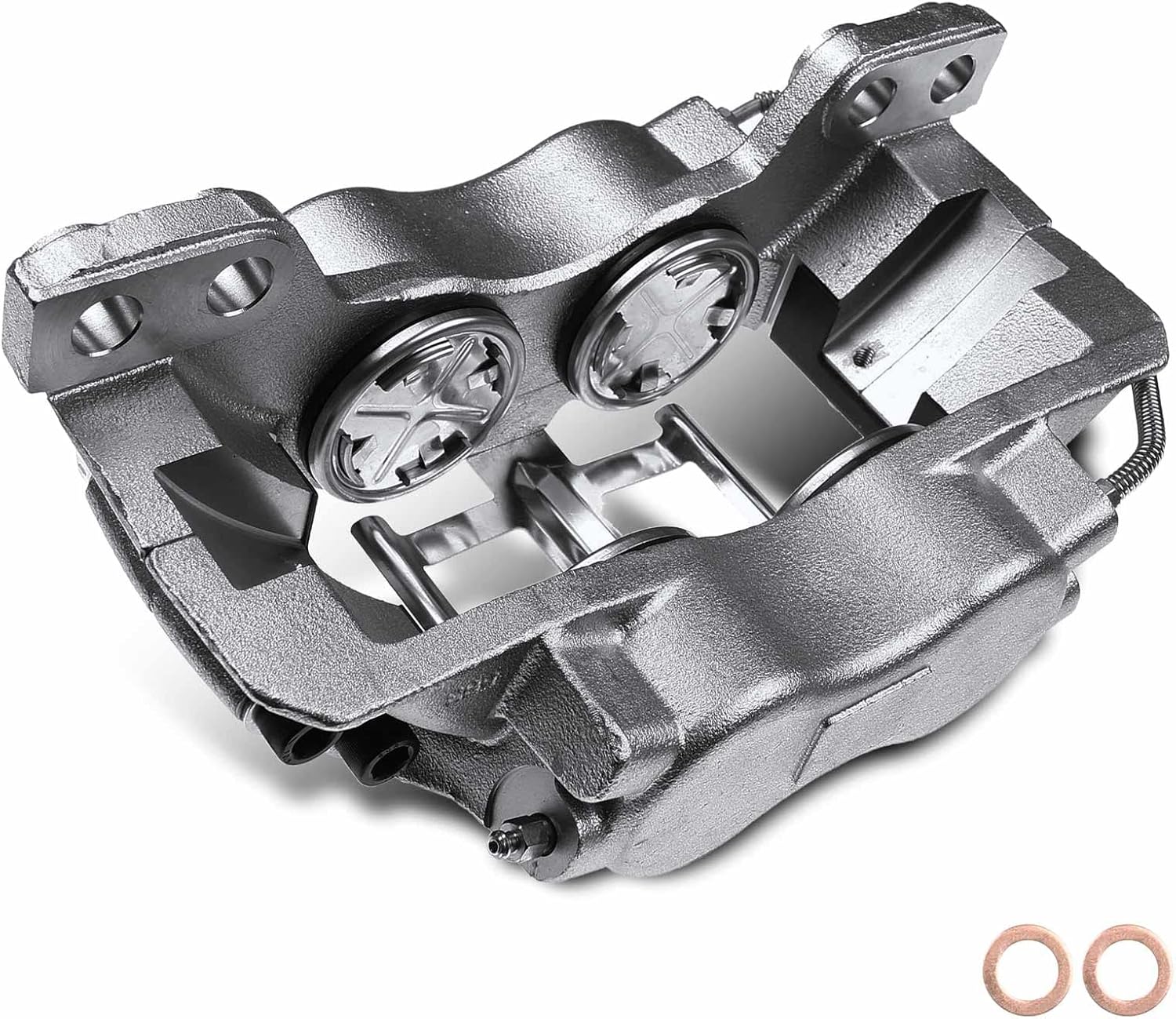 A-Premium Disc Brake Caliper Assembly Compatible with Select Chevy and GMC Models - C60, C70, C6000/C7000 Kodiak 1995-1996, C6500/C7500 Kodiak 1997-2002 - Rear Right Passenger Side