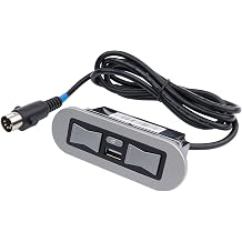 eMoMo HX90HUN 5 Button 5 Pin Side Switch for Power Recliner Fixed Remote Controller with USB Port for Lift Chair