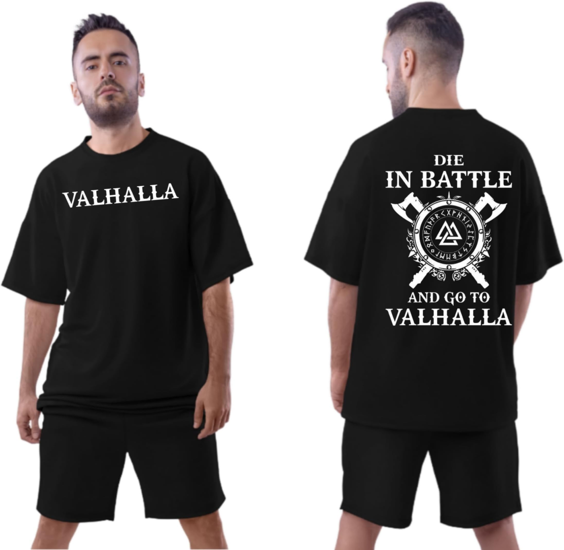 Be CrazyUnisex Oversized Anime T-Shirt for Men & Women | Naruto Gojo Game of Thrones, Vikings Printed Cotton Tee