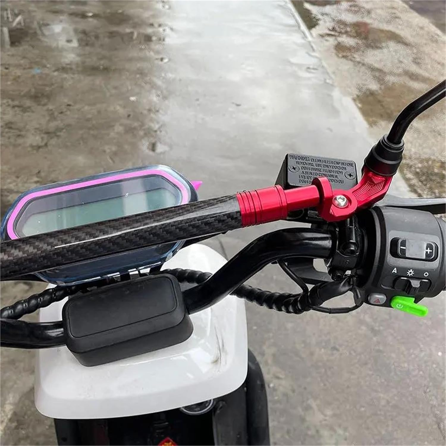 オートバイバランスバー のために フォルツァ NSS 350 750 オートバイアクセサリー調整可能な多機能クロスバーハンドルバラン