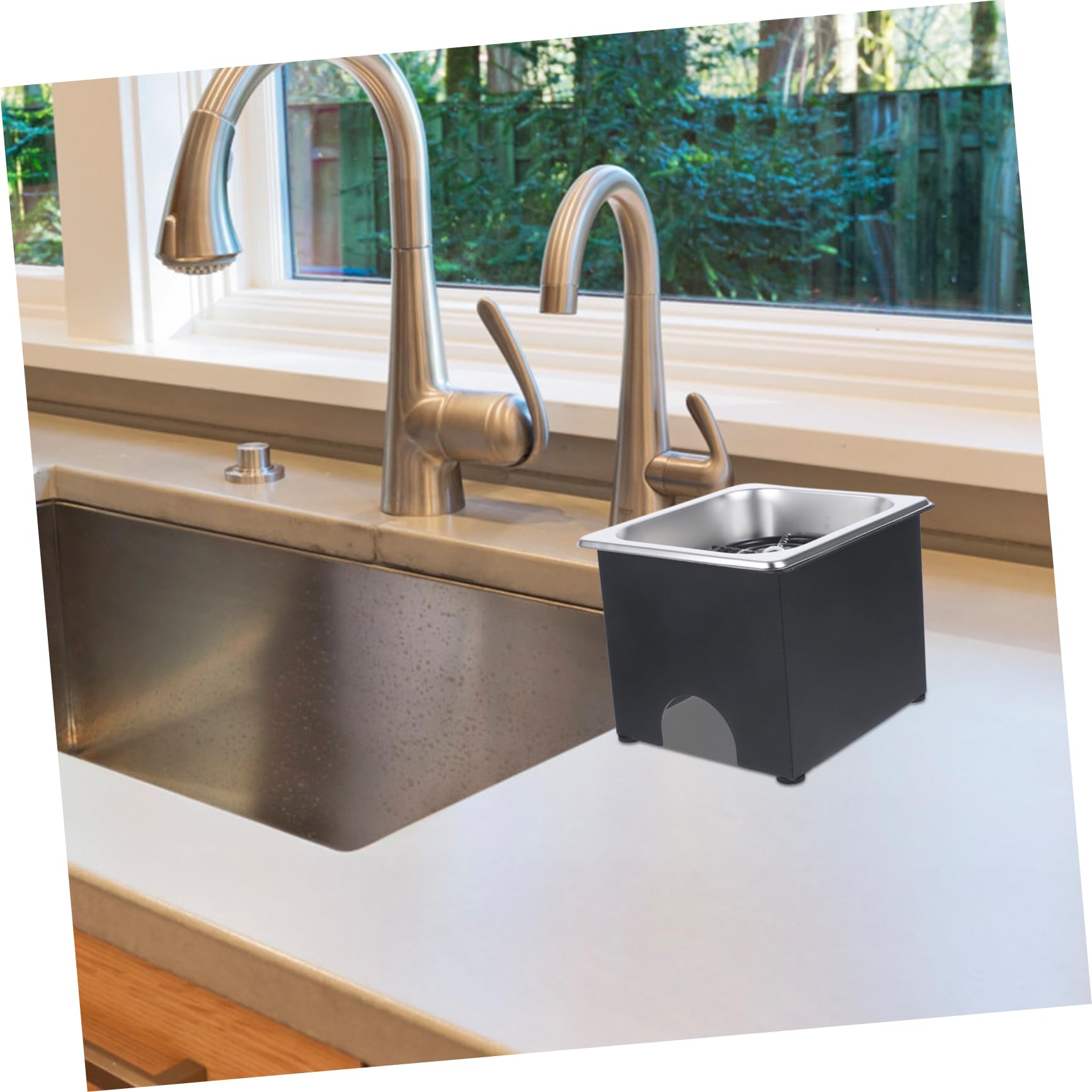 Lave-verres pour Bar en Acier Inoxydable à Haute Pression, 1 Set